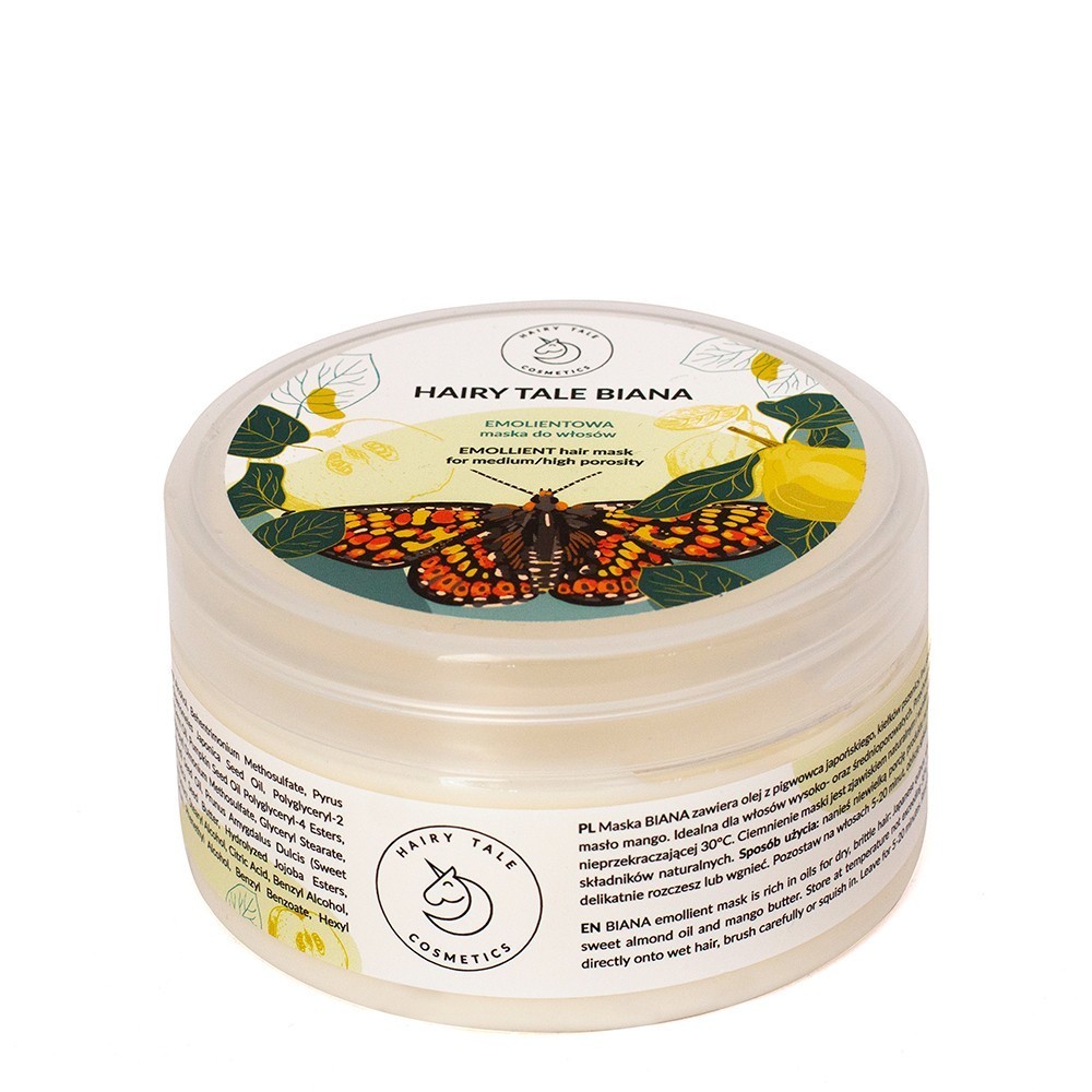 Hairy Tale Cosmetics Biana maska do wlosow emolient krotka data waznosci 06/26