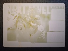 2020 Score Yellow Printing Plate #25 Will Fuller V Texans 1/1