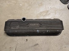 Edelbrock 396 427 454 Big Block Chevy Valve Cover 4180 Finned Aluminum