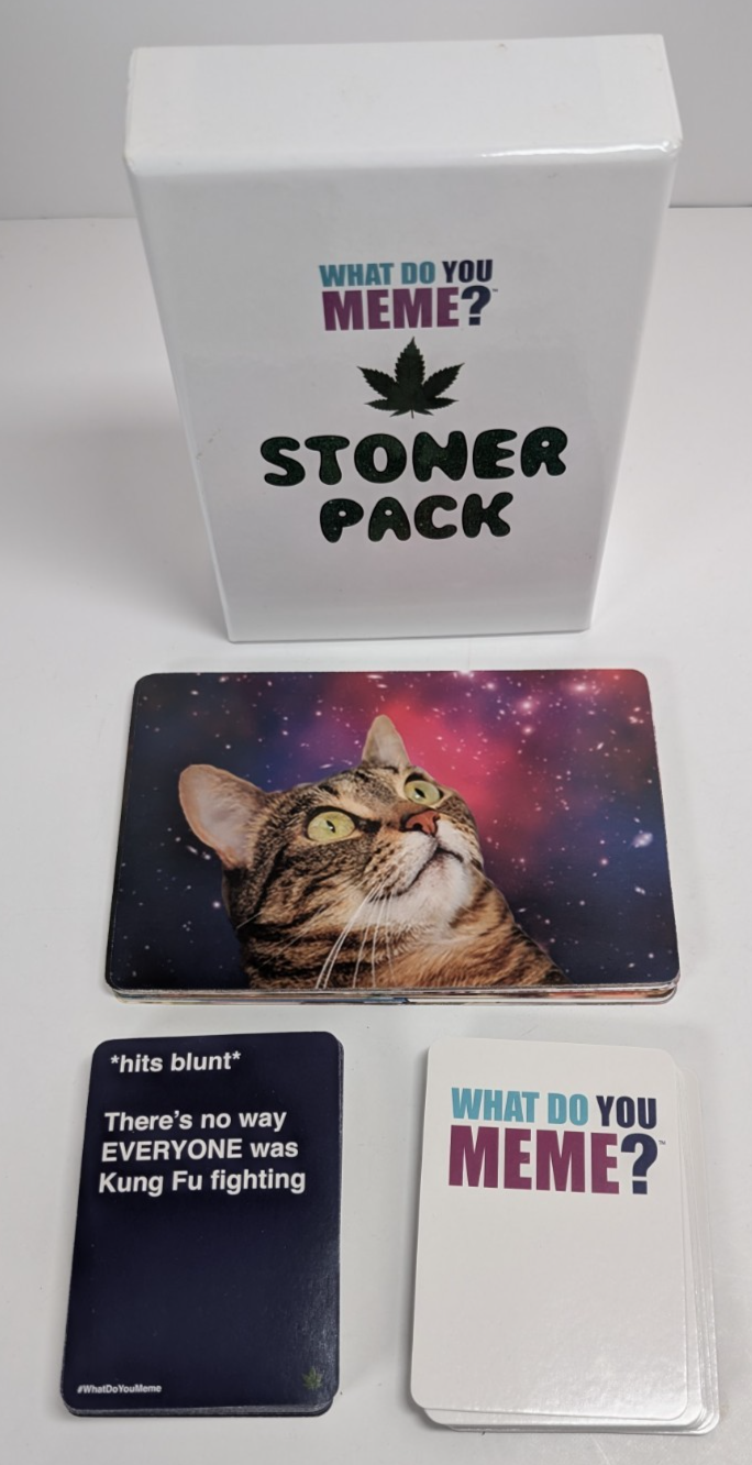 What Do You Meme? Stoner Game Card Set Expansion Pack UK Free P+P