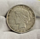 1922 D US Peace Silver Dollar $1 XF (Cleaned)