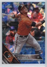 2016 Topps Box Set Chrome Sapphire Edition /250 Dariel Alvarez #311 2f4