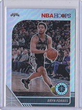 2019-20 Hoops Premium Stock Prizm Bryn Forbes #270 San Antiono Spurs