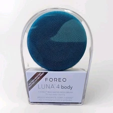 Foreo Luna 4 Body Bath Evergreen T Sonic Massaging Body Brush Evergreen New