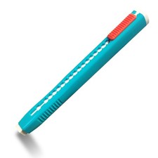 Slide-N-RUB Retractable Pen Style Eraser, School Office Supplies 1 Pack 3 EA