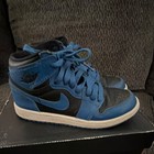 Jordan 1 Retro High OG PS Boys Sneakers Blue Black White US 1Y AQ2664-404 — photo 4