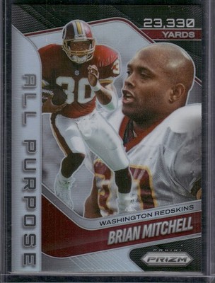 2025 Panini Prizm #12 Brian Mitchell All Purpose Silver