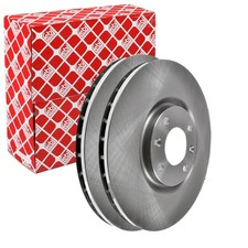 2X FEBI BREMSSCHEIBEN 302,0mm INNENBELÜFTET VORNE PASSEND FÜR CITROËN C4 DS4