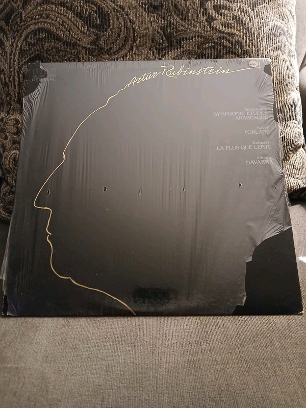 Vtg 1981 Artur Rubinstein RCA Red Seal Schumann Pavel Debussy Albienz Vinyl LP