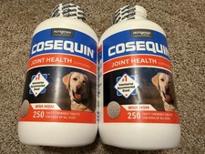 LOT OF 2 COSEQUIN MAXIMUM STRENGTH PLUS MSM 250 COUNT Ex dates 3-29