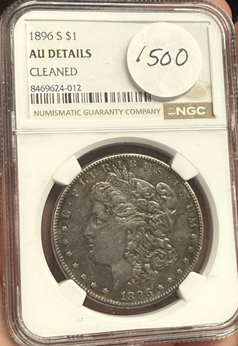 1895-S Morgan Silver Dollar $1 *CH AU* NGC AU Details - Rare Date Coin!