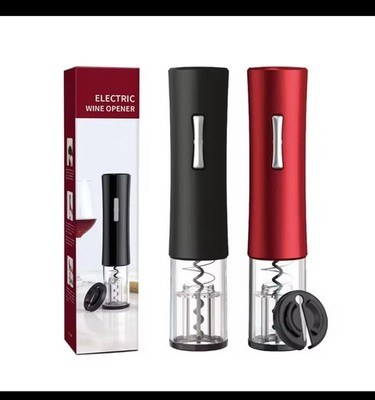 Electric Wine Bottle Opener Tool Automatic - Cordless Corkscrew - Foil Cutter
