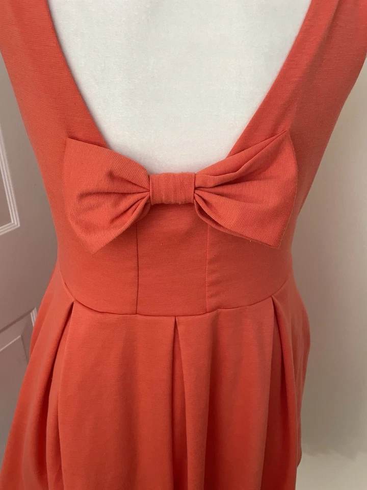 Vestido Apricity January Coral Talla XL Foto 3 de 4