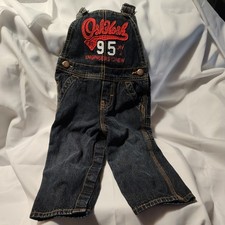 OshKosh B  Gosh Engineer Crew Denim Carpenter Overalls 12 months Vestbak
