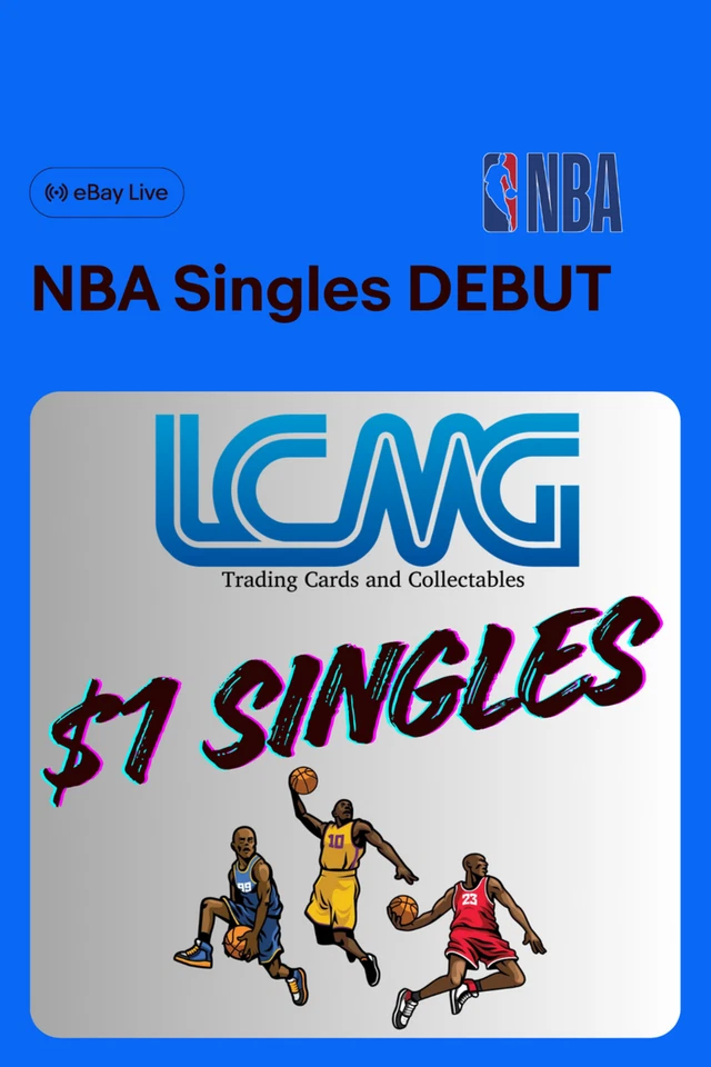 NBA AUCTIONS - Singles show is here with LCMG