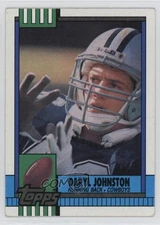1990 Topps Daryl Johnston #489 Rookie RC