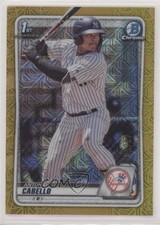 2020 Bowman Mega Box Gold Mojo Refractor /50 Antonio Cabello #BCP-85 uk2