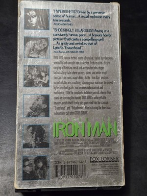 Tetsuo: The Iron Man (VHS, 1995) Screener Japan Retro Cyberpunk