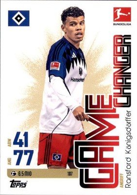 Match Attax Bundesliga 25/26 Nr. 187 - Ransford Königsdörffer - Game Changer
