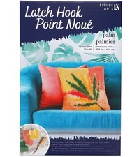 Leisure Arts Latch Hook Kit - 16" PALM FROND - NEW IN BOX - Free Shipping