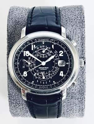 Audemars Piguet Millenary Chronograph 25822ST 41mm Stainless Steel Black Dial