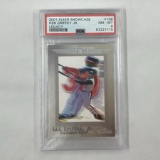 2001 Fleer Showcase Avant Card Ken Griffey Jr 3/50 Legacy #108 PSA 8