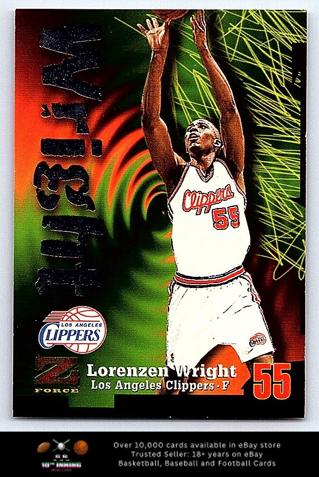 1997-98 SkyBox Z-Force BASKETBALL #80 Lorenzen Wright