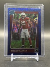 2021 Donruss Optic Zaven Collins Rated Rookie Blue Scope Prizm Cardinals #265 RC