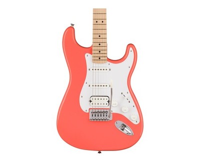 Squier Sonic Stratocaster HSS - Tahitian Coral w/ Maple Fingerboard