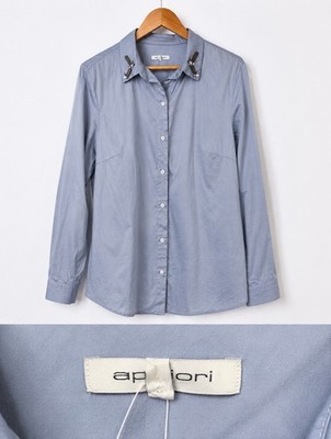 apriori 42 Damen Bluse Hellblau