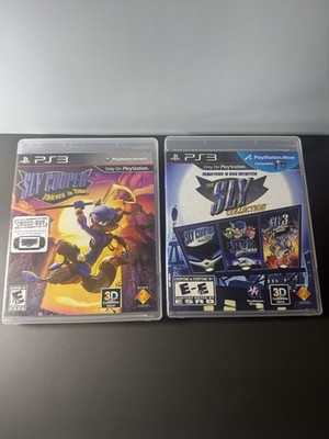 PS3 GAME LOT SLY COOPER THIEVES IN TIME THE SLY COLLECTION ACTION