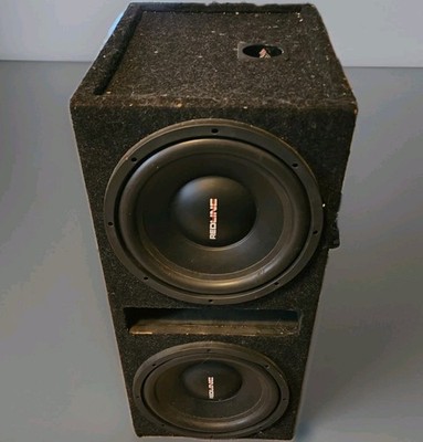 Dam Near Brandnew 12inch Redline Subs With Box & Sundown 5k Amp