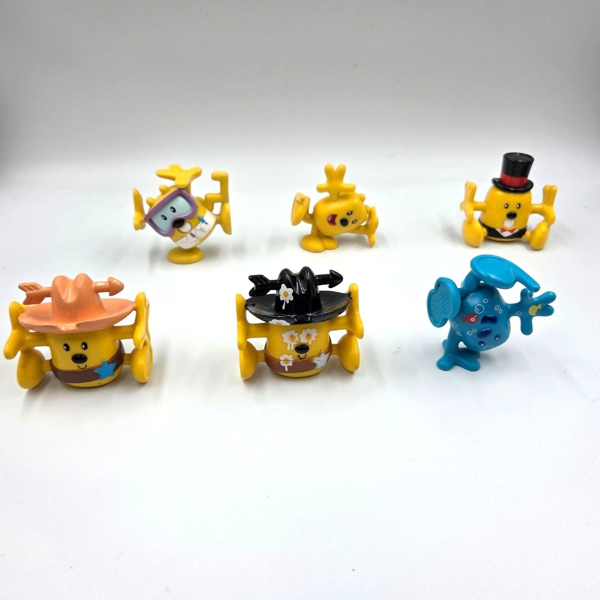 Wow Wow Wubbzy Wacky PVC Stacking Figures Lot 6 Kooky Stackable | eBay