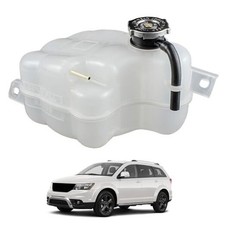 Engine Radiator Coolant Overflow Reservoir Tank With Cap Compatible With 2009
