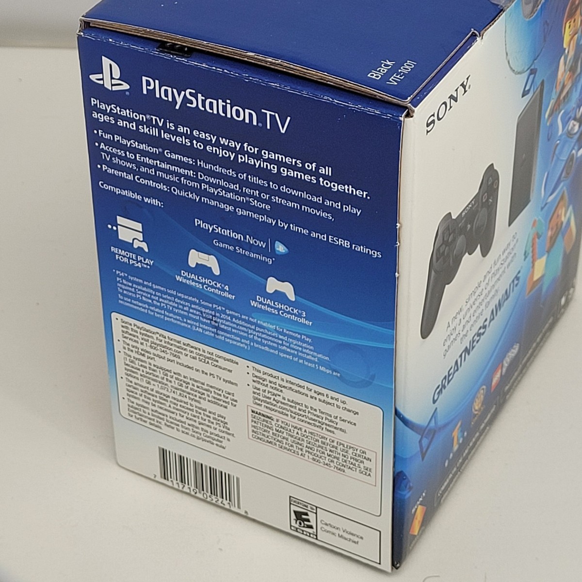 Sony PlayStation TV Launch Edition Black Console for sale online
