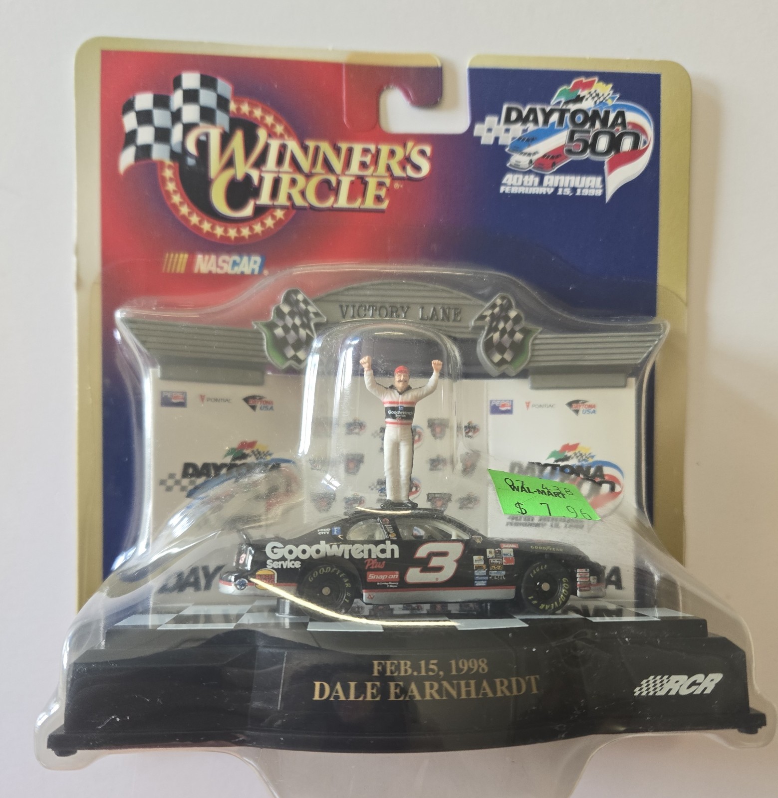 Winner's Circle Dale Earnhardt #3 Goodwrench 1998 Daytona 500 Win