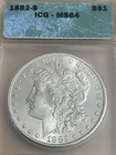 1882-S Morgan Silver Dollar ICG MS64 $1