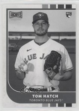 2021 Topps Archives Snapshots Black & White Thomas Hatch Tom Hatch #38 fm0