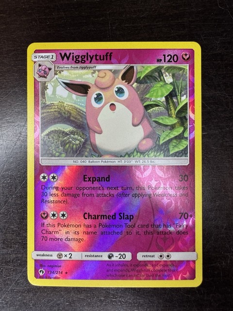 Wigglytuff [Reverse Holo] #134 (Lost Thunder (2018))