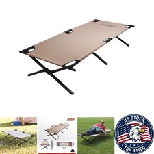 Portable Trailhead II Military Camping Cot - Supports Up to 6'2'', Easy to Carry