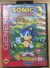 Sonic the Hedgehog 3 (Sega Genesis, 1994) Cartridge and Case