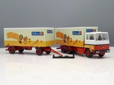 Albedo 1:87 Ford Transcontinental Koffer-Hängerzug Bahlsen #CK30