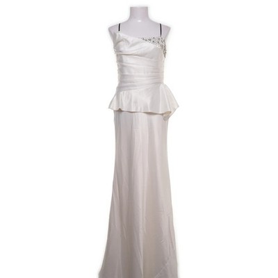 Laundry by Shelli Segal, Abendkleid, Größe: 38, Weiß, Polyester, Einfarbig #YGH