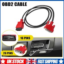 New OBDII OBD2 Cable Diagnostic Adapter Fits for SOLUS ULTRA Snap On Scanner Uk