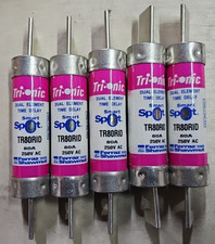1 New box of 5 Mersen TR80RID Ul Class Fuse Rk5 Class Time-Delay 80A 250V