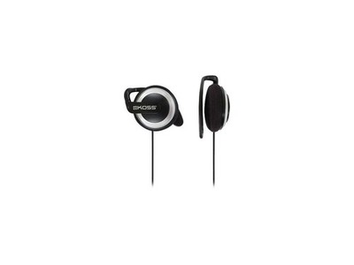 Koss KSC07 Sport Clip, Lightweight Clip-On Headphones, Black