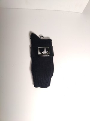 b.ella - Woman's socks - black - cashmere blend - Made in USA**D3**