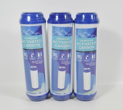 3 Ronaqua Granular Activated Carbon Filters New & Sealed