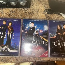 Castle: The Complete 1,2,3 Seasons - DVD set - Nathan Fillion TV Series 1-3 MINT