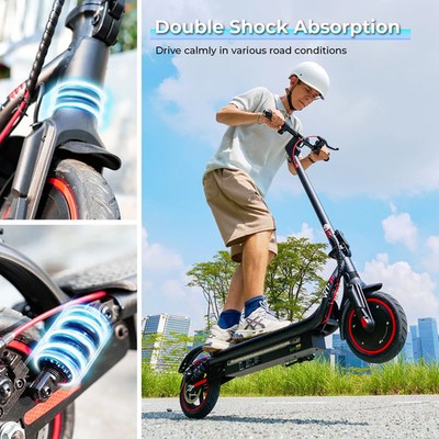 iScooter W7 Faltbar E-Scooter 650W 7,8AH 35km/h Offroad Elektroroller mit APP